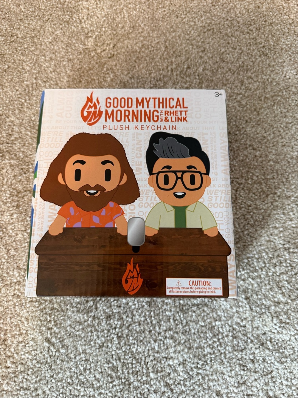 Good Mythical Morning Plush Keychain Duo - Rhett and Link - Picture 2 of 2